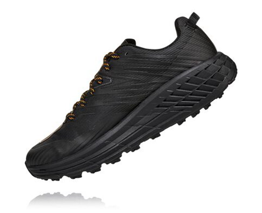 Hoka One One Trail Schoenen Heren - Speedgoat 4 Gore-Tex - Zwart - CI1435706